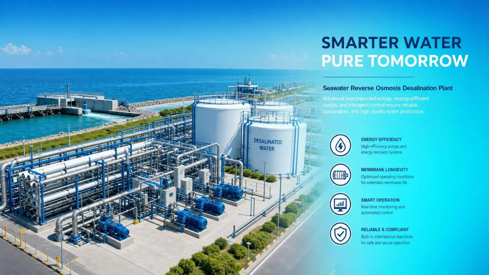 Seawater Desalination Plants: OPEX Benchmarks for New Capacity Planning