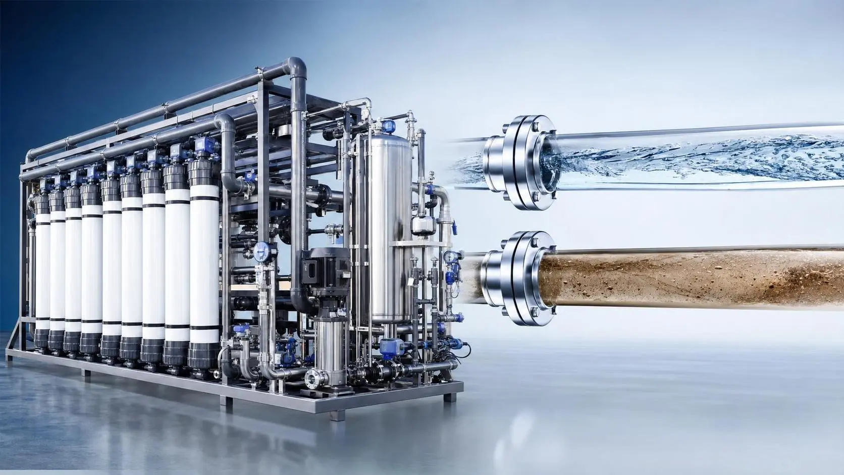 Membrane Filtration Technology in High-Fouling Water: What Improves Runtime?