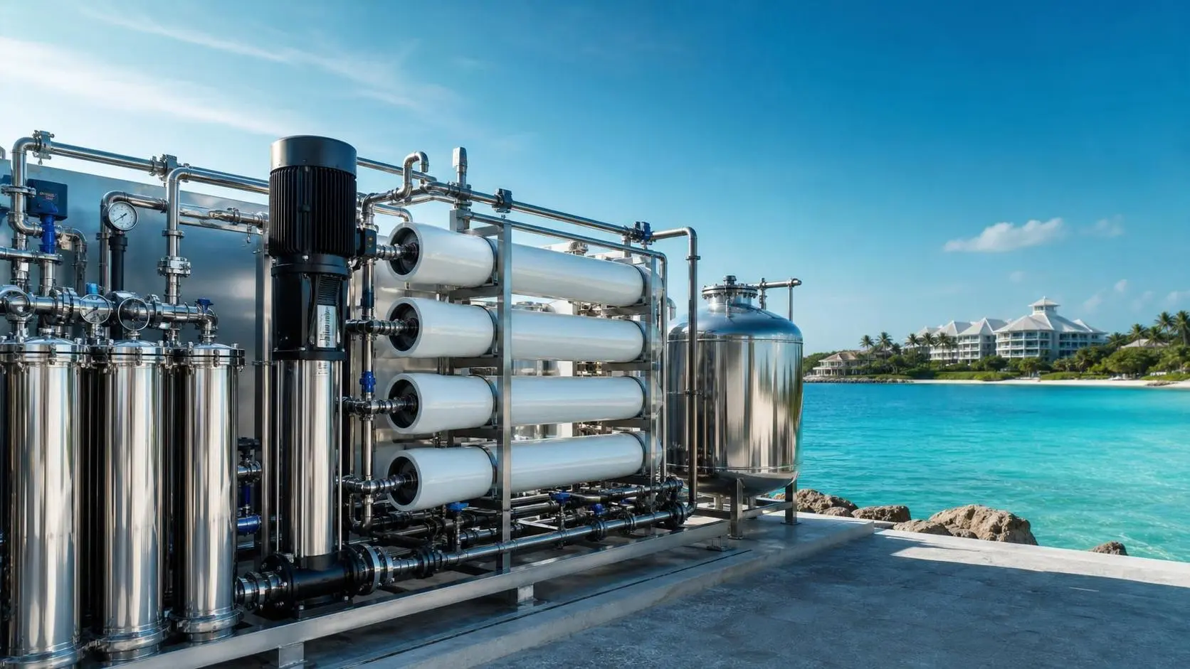 Reverse Osmosis Desalination Systems for Resorts: Capacity, Energy, and Water Quality Trade-Offs