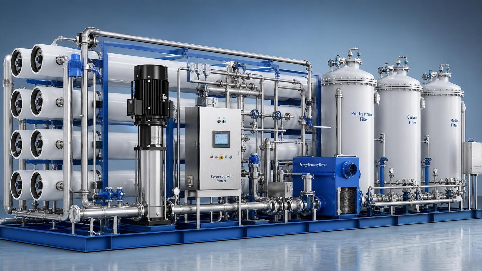 Desalination Systems Design: Key Trade-Offs Between CAPEX, Energy Use, and Water Quality