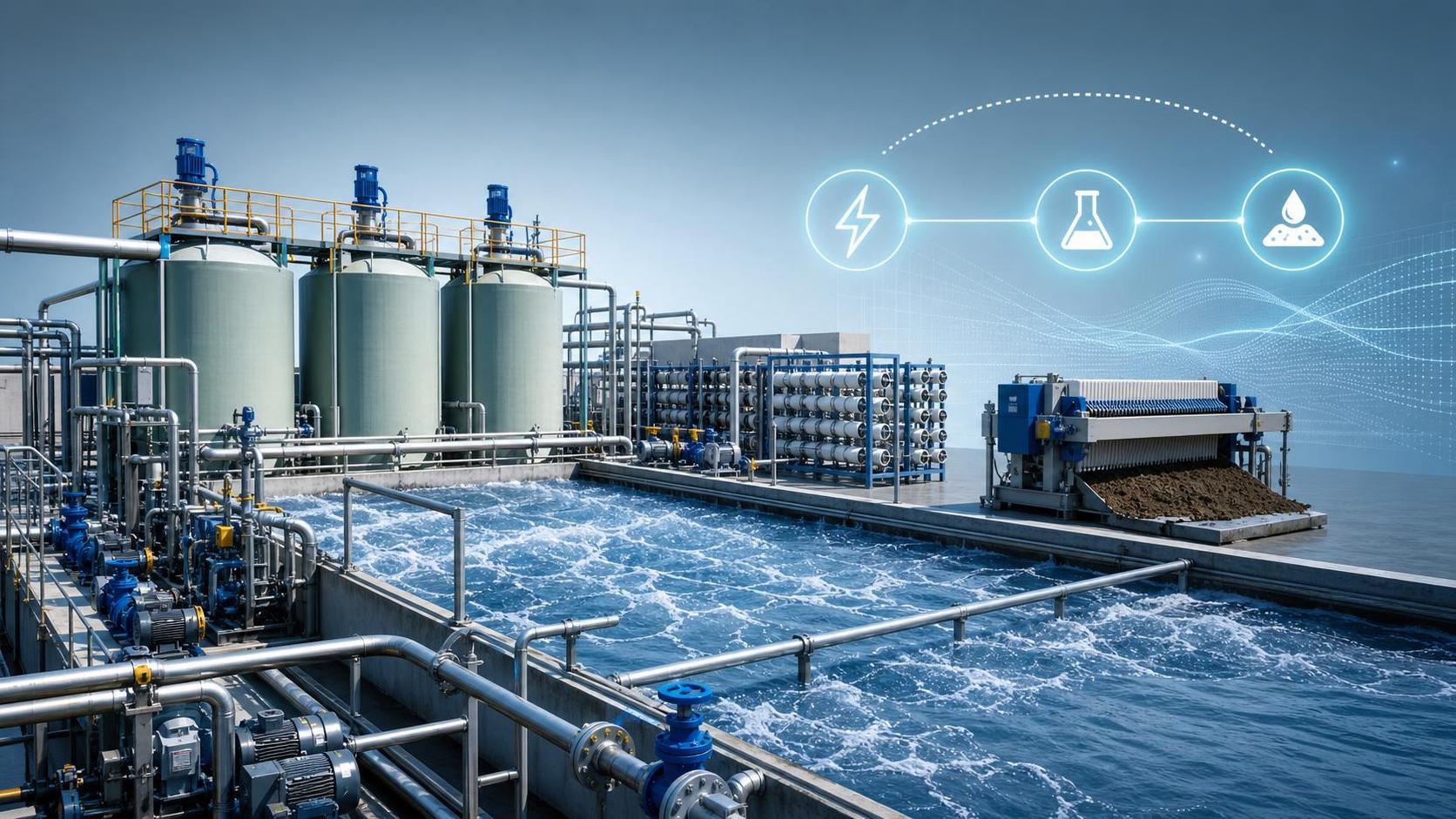 Wastewater Purification Operating Cost: What Drives Energy, Chemical, and Sludge Expenses