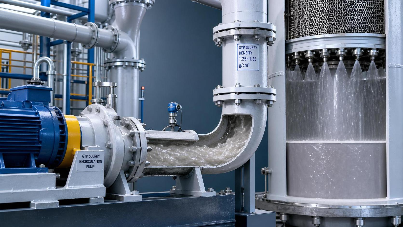Desulfurization Scrubbers Slurry: Key Operating Issues Behind Scaling and Pump Wear
