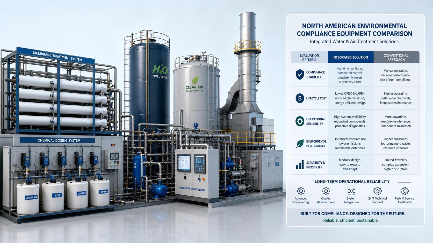 How to Compare Environmental Compliance Equipment in North America by Permit Risk and Lifecycle Cost