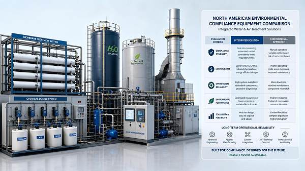 How to Compare Environmental Compliance Equipment in North America by Permit Risk and Lifecycle Cost