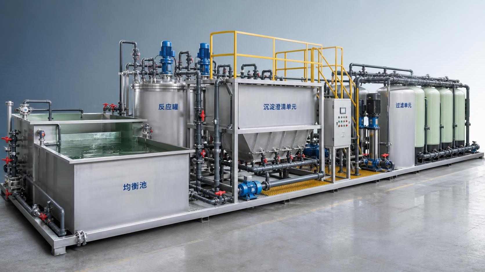 How to size wastewater treatment systems for metal finishing lines