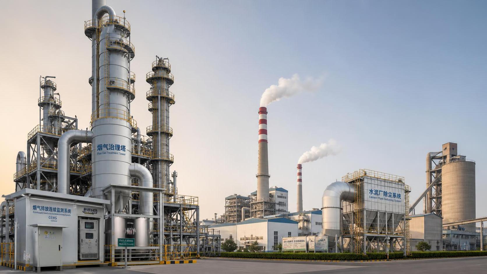 What is driving industrial emission control demand in the Middle East