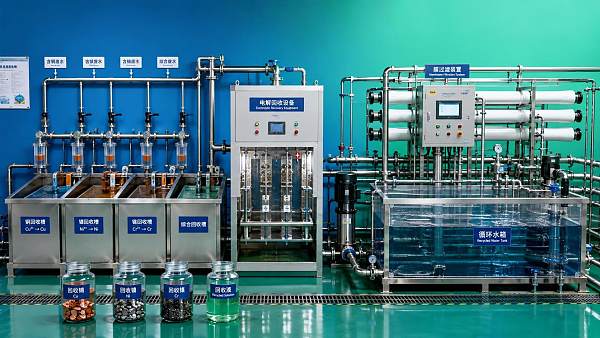 How closed-loop resource recovery for electroplating cuts metal waste