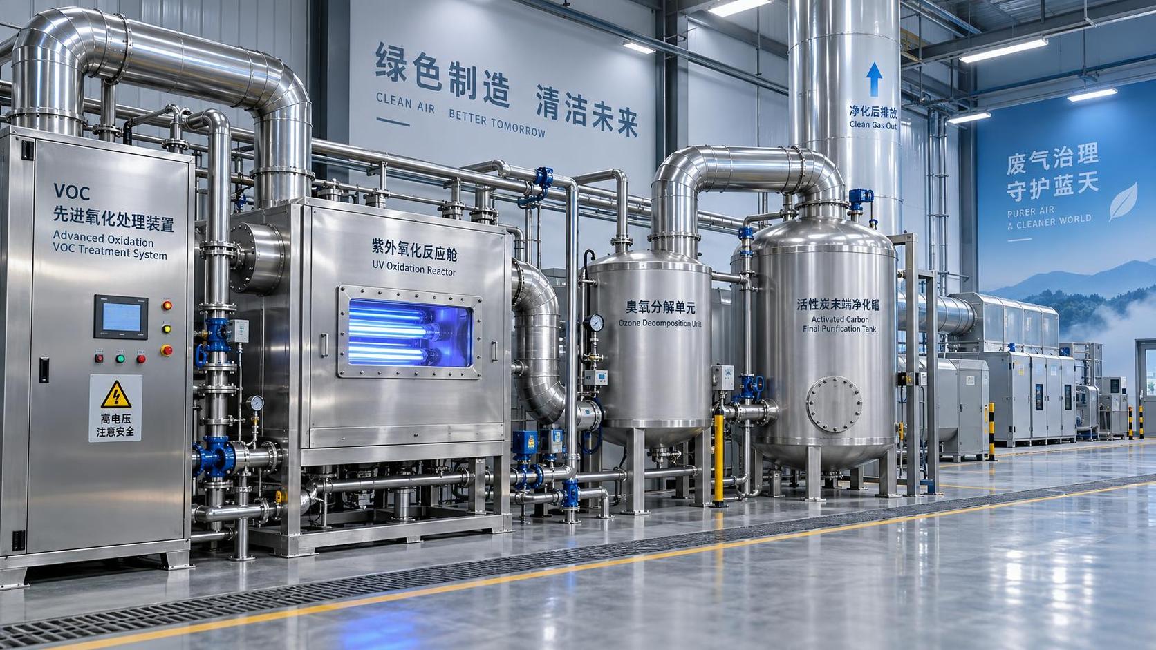 When are advanced oxidation processes the right choice for VOC control?