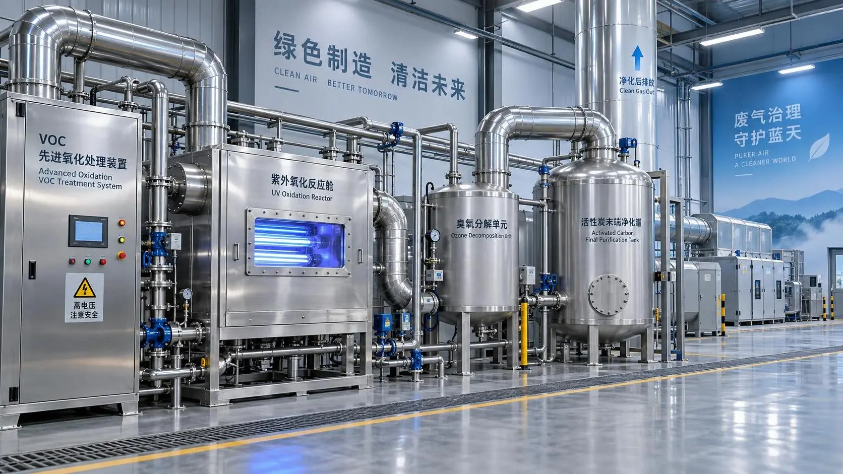 When are advanced oxidation processes the right choice for VOC control?