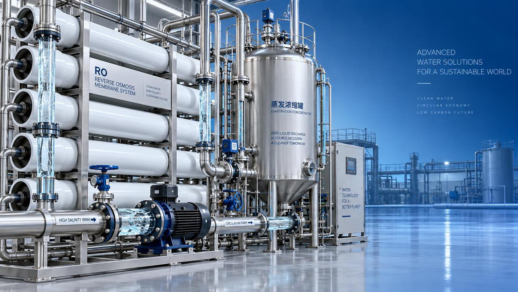 When corrosion resistant purification systems are needed for brine treatment