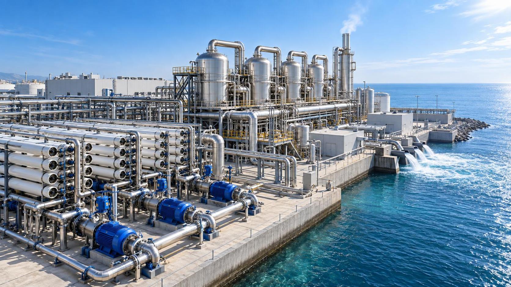 RO vs MED desalination: which is more energy-efficient at scale?