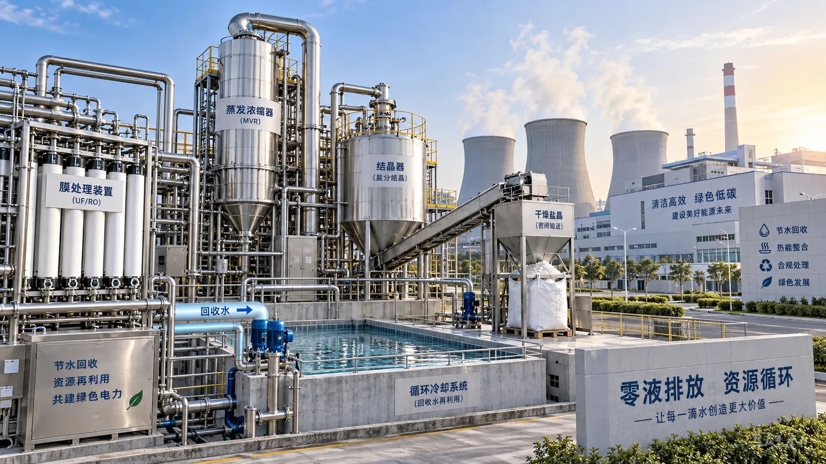 When do ZLD systems for power generation justify their energy use?