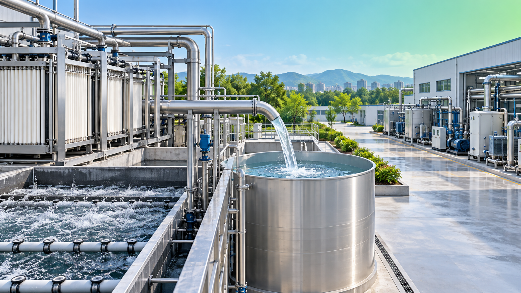 When does MBR equipment make sense for wastewater reuse?
