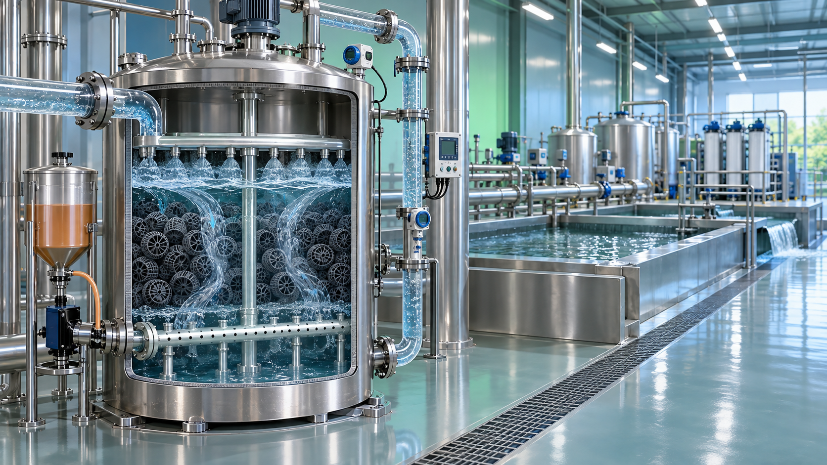 How reactor retention time affects denitrification equipment performance
