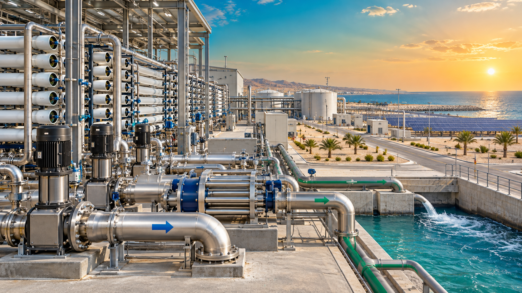 How energy recovery cuts the cost of seawater desalination in the Middle East