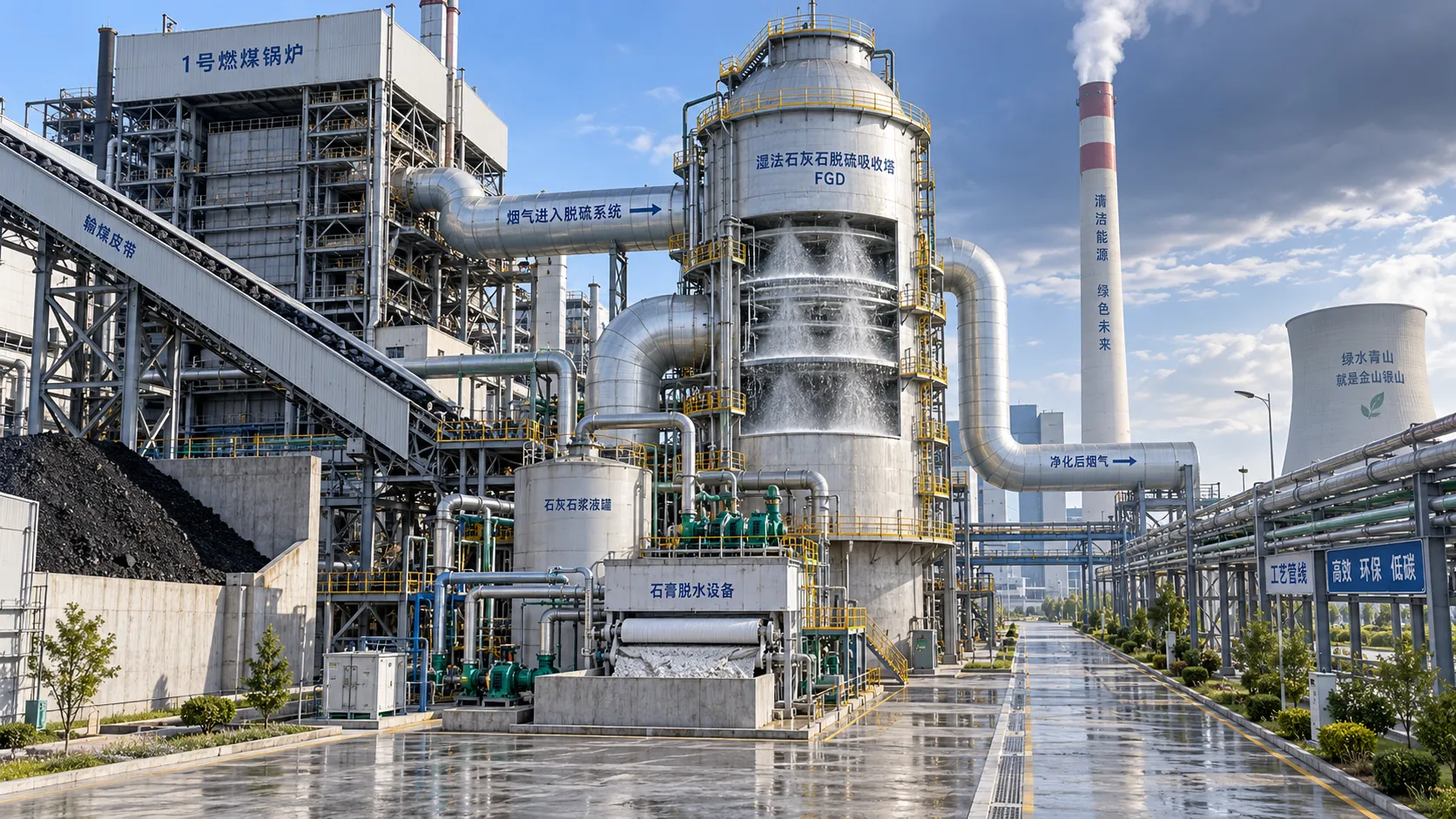 How to select FGD systems for coal boilers based on sulfur content