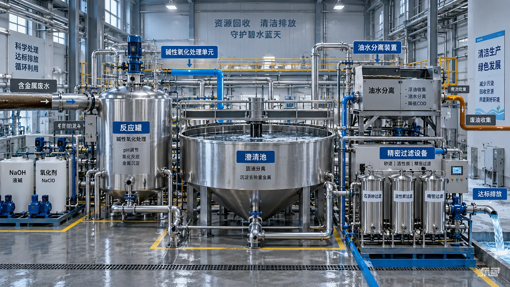 Treating Metal Finishing Wastewater: Removing Metals, Cyanide, and Oil Reliably