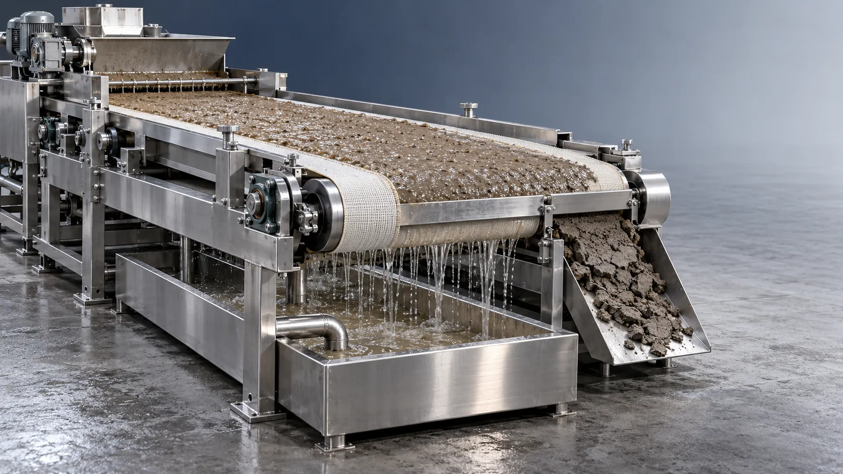 How solids concentration affects dewatering in waste recovery systems