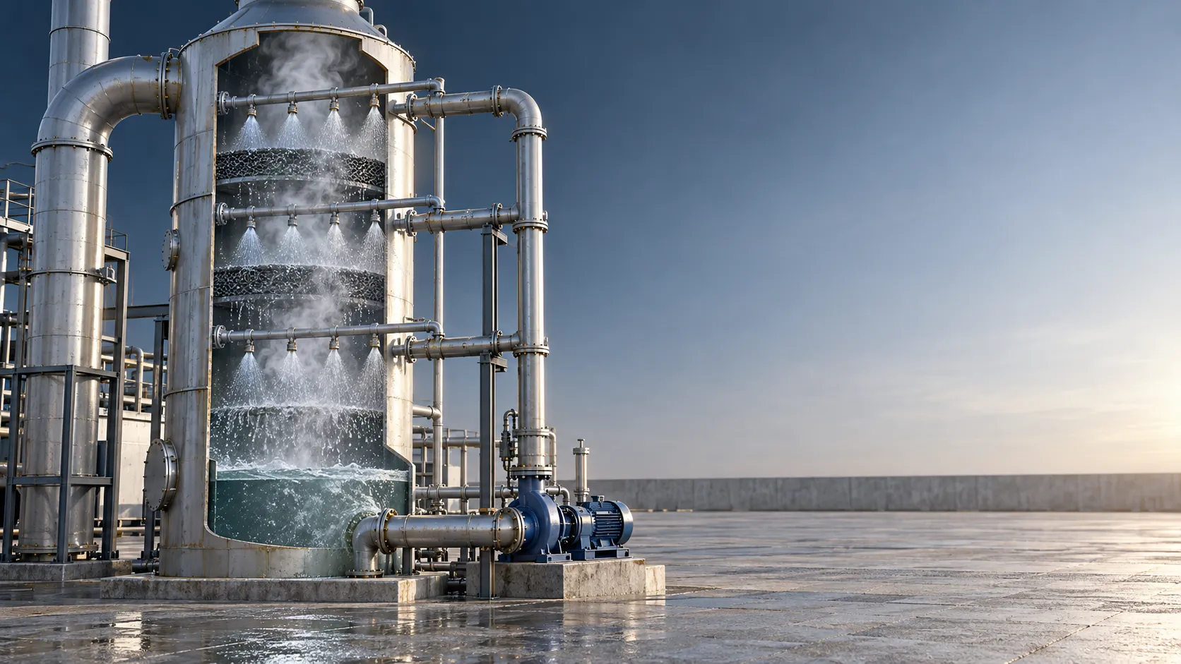 How liquid-to-gas ratio affects wet flue gas scrubbing design