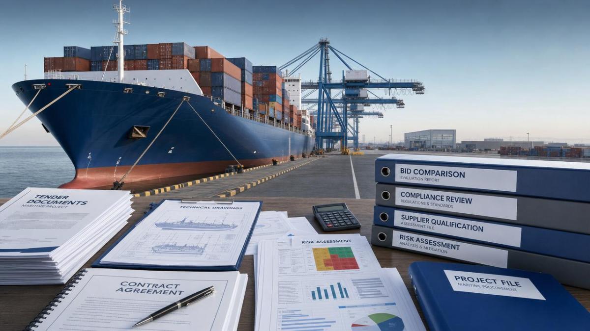 Maritime Tenders: How to Compare Bids Without Missing Hidden Risk