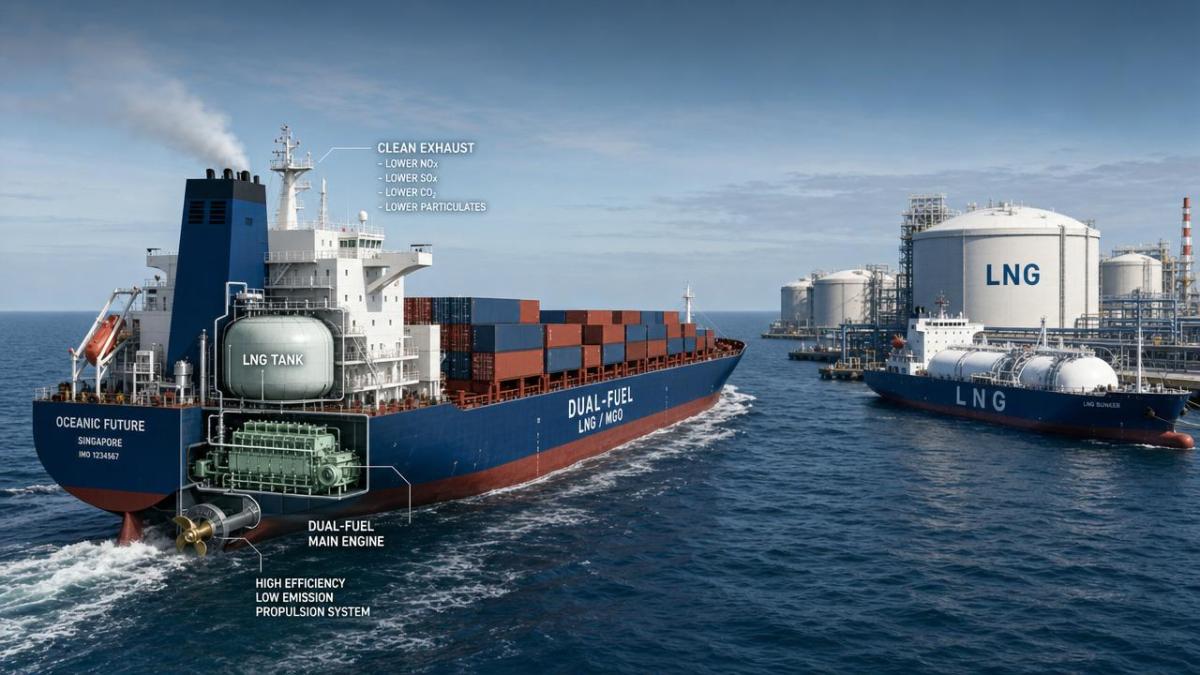 Marine Propulsion Technology: When Dual-Fuel Pays Off Marine Propulsion Technology: When Dual-Fuel Pays Off