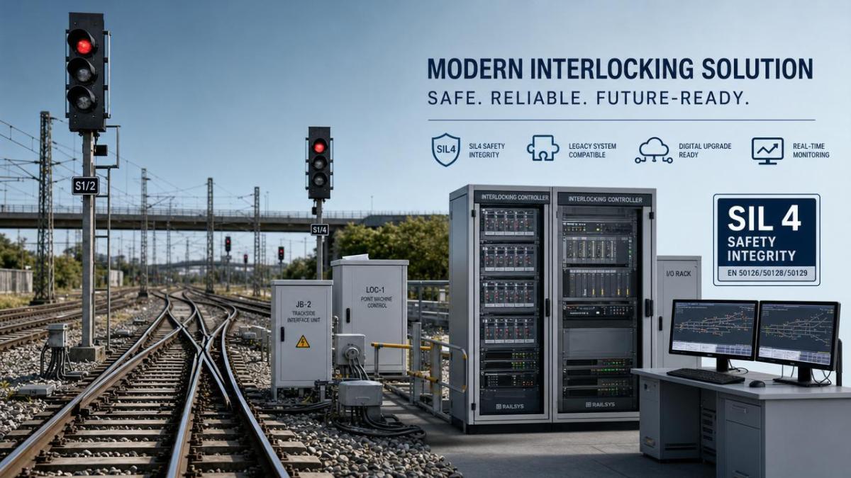 Interlocking Systems for Railway Safety: Choosing for Retrofit Projects Interlocking Systems for Railway Safety: Choosing for Retrofit Projects