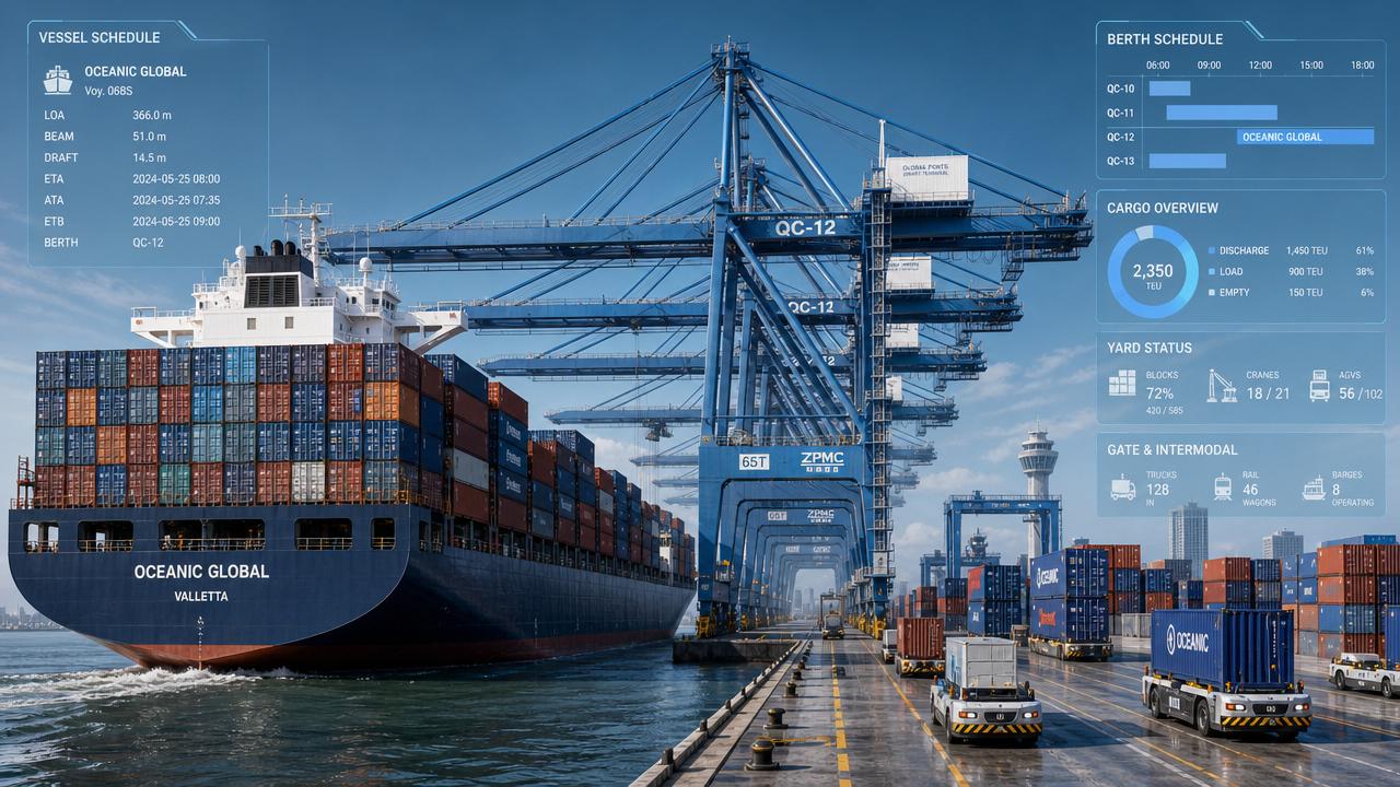 Smart Container Ships: Maritime Logistics Gaps That Still Delay Turnaround