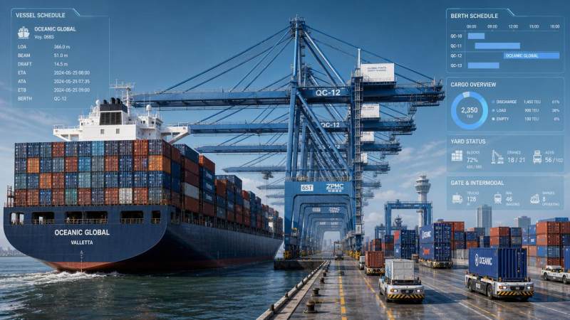 Smart Container Ships: Maritime Logistics Gaps That Still Delay Turnaround