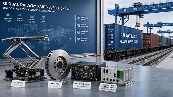 Global Supply Chain for Rail Components: How to Reduce Sourcing Risk