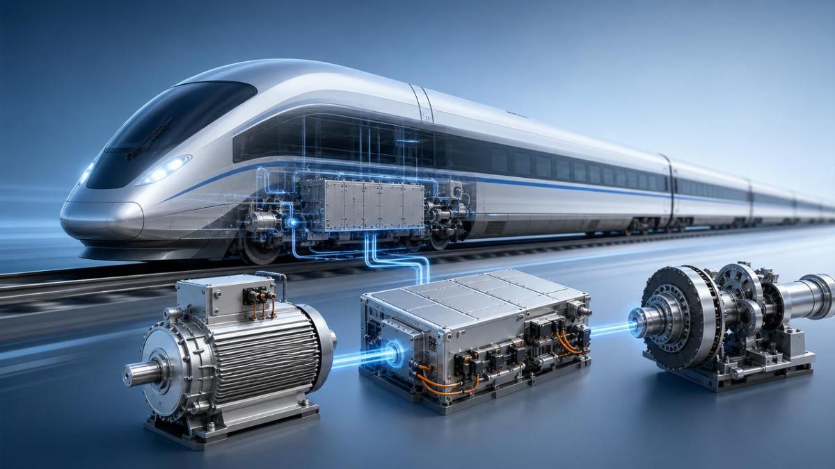 How High-Speed Traction Systems Cut Rail Energy Loss