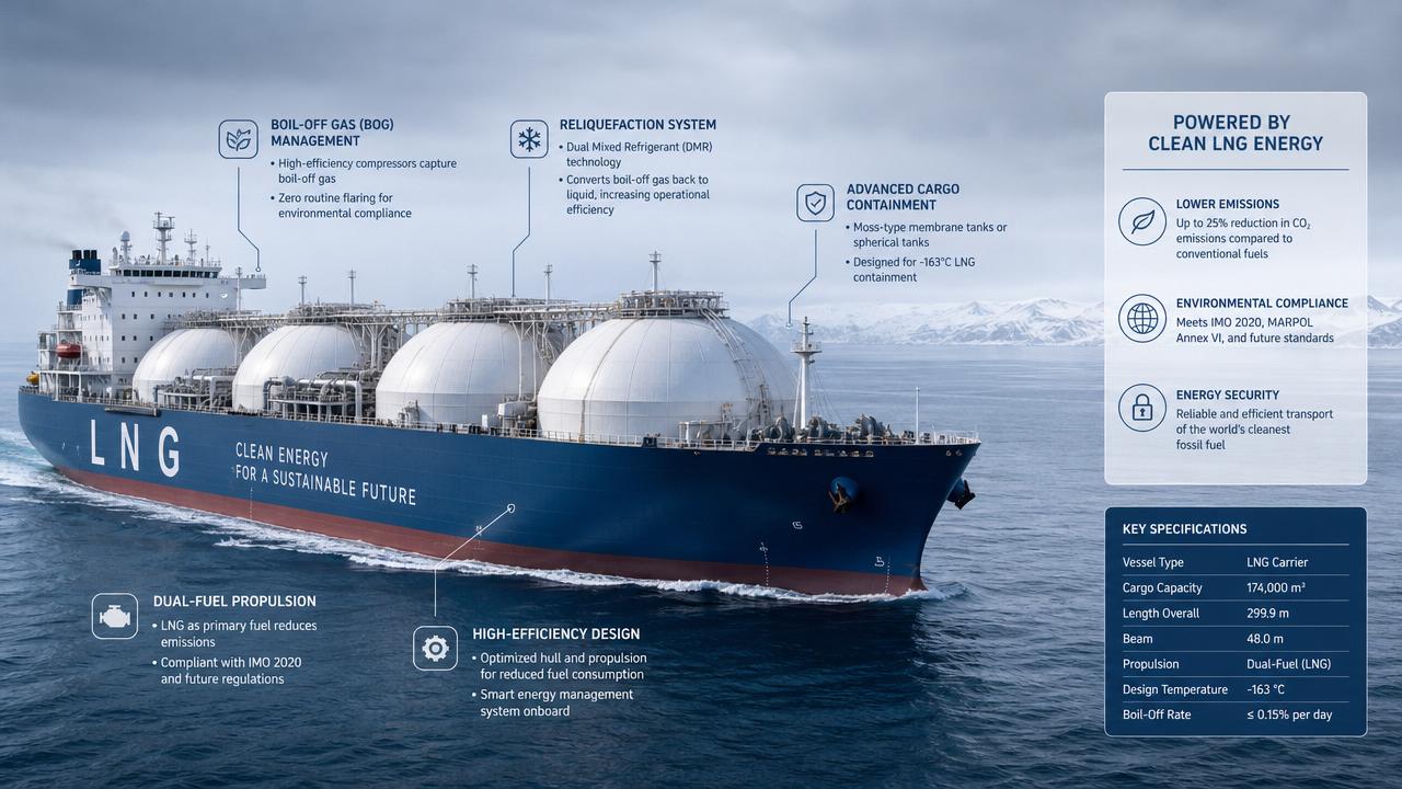 LNG Carriers Technology Advancements That Improve Boil-Off Control