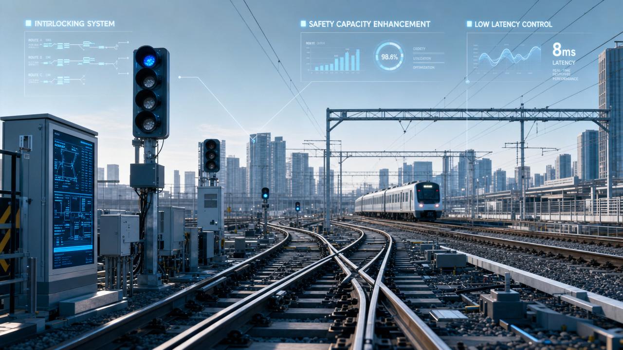Interlocking Systems for High-Density Rail Operations: What Improves Capacity Safely?