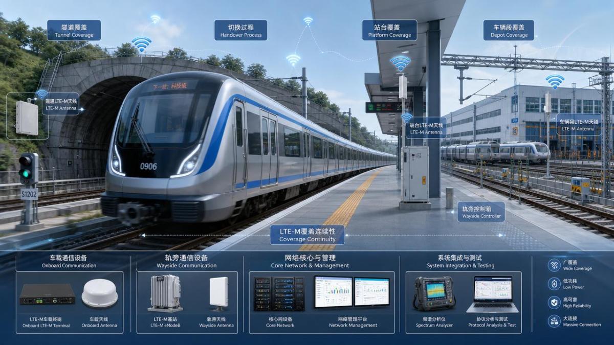 LTE-M Rail Transit: What to Check Before Deployment LTE-M Rail Transit: What to Check Before Deployment