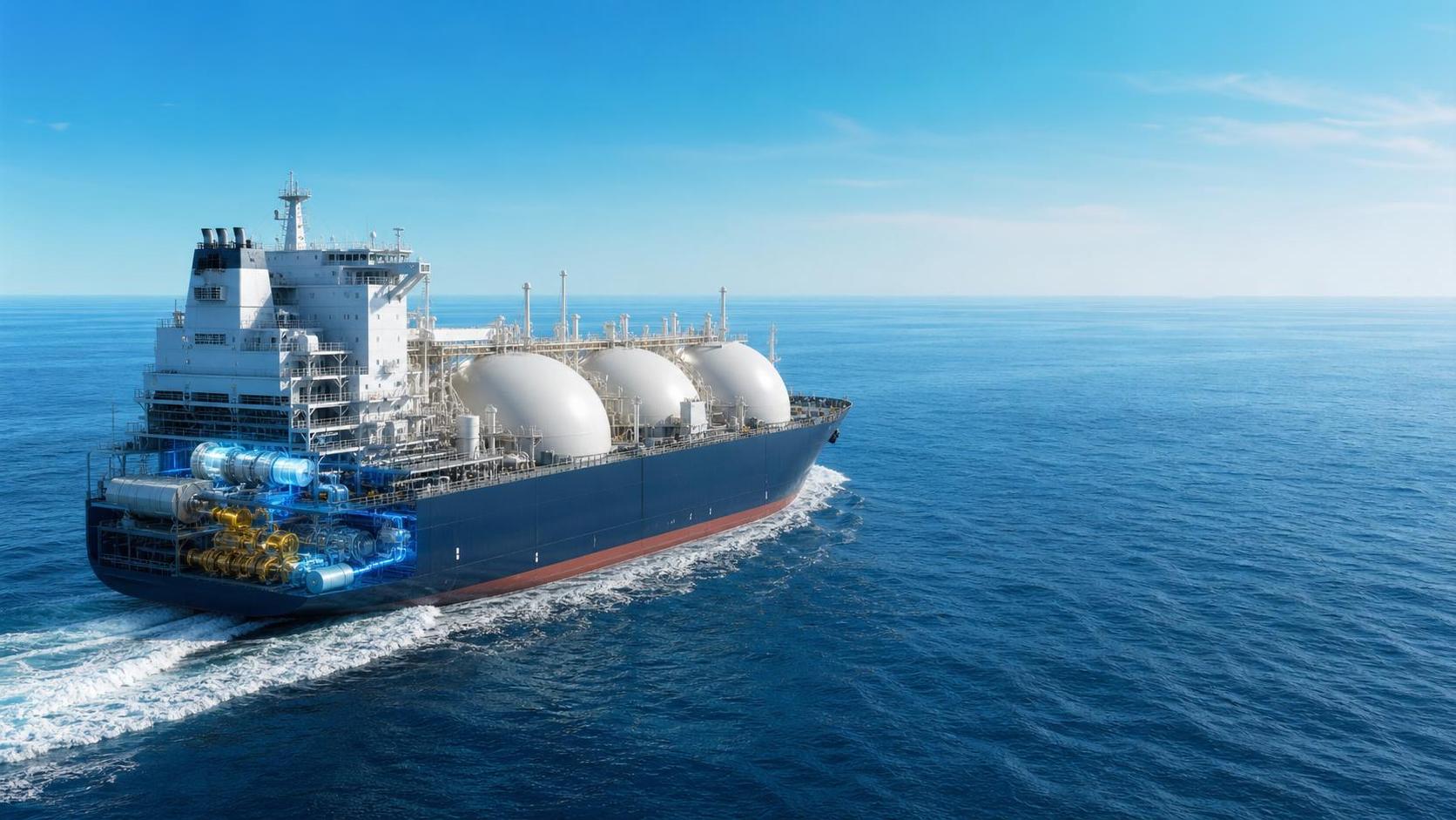How Dual-Fuel Propulsion Cuts LNG Carrier Fuel Risk and Emissions