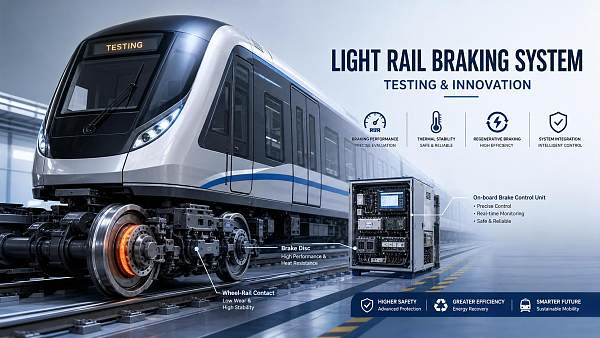 How to Evaluate Rail Transit Braking Systems for Light Rail