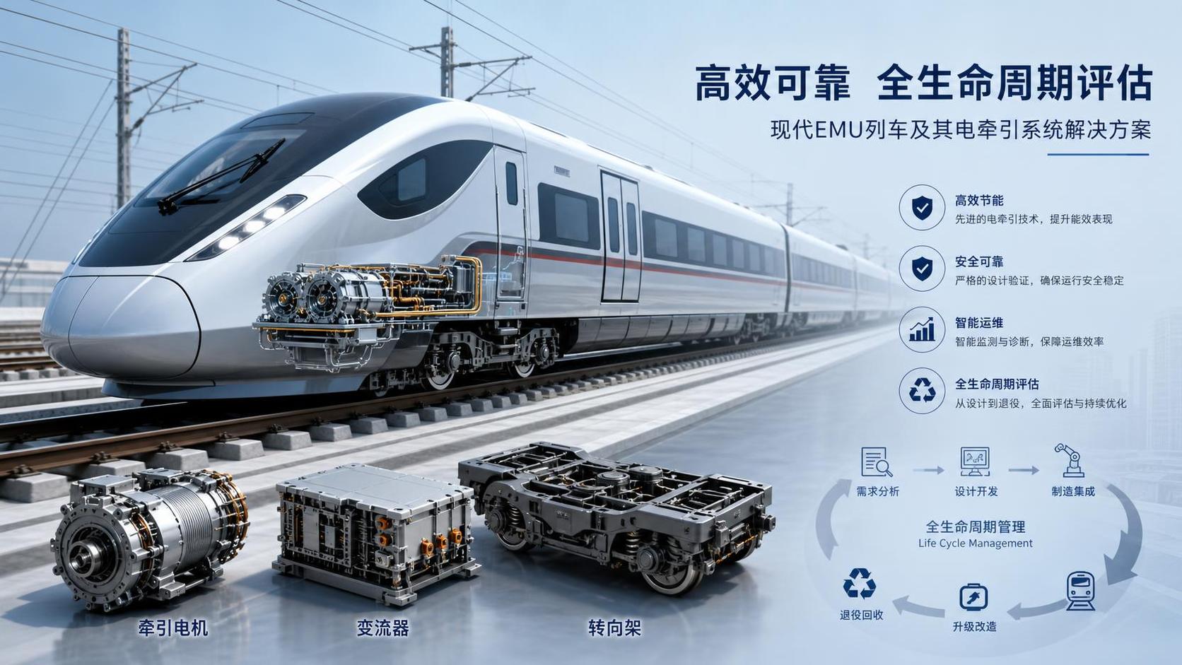How to Evaluate Electric Traction Systems for EMU Performance and Lifecycle Cost