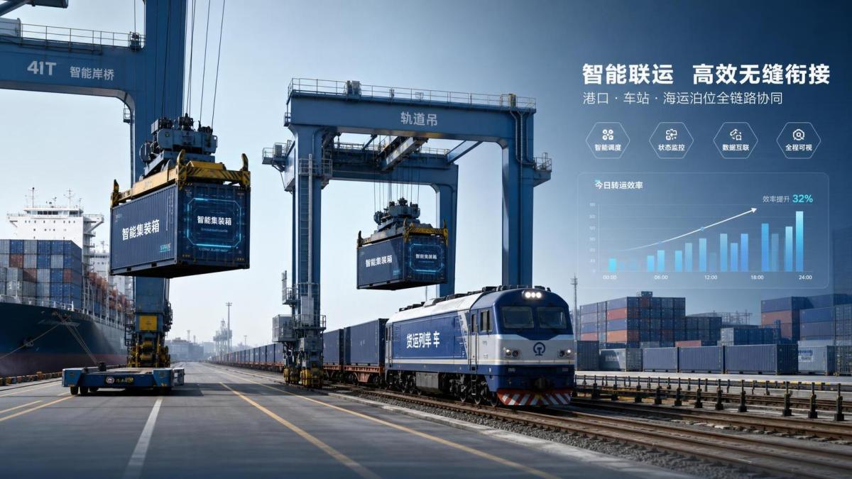 How digital land-sea interconnection improves cargo transfer efficiency How digital land-sea interconnection improves cargo transfer efficiency