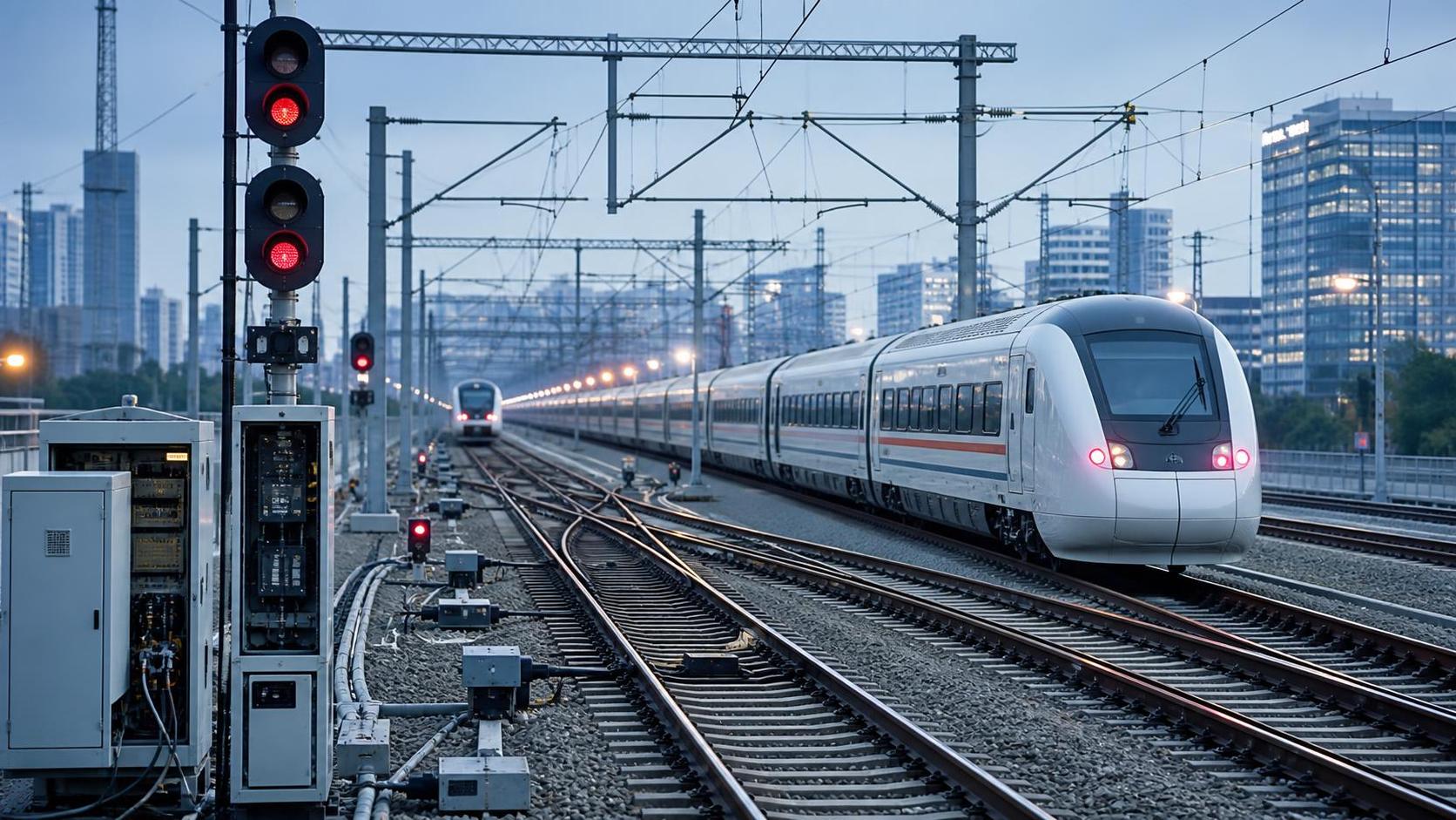 When does upgrading railway signaling systems improve line capacity?