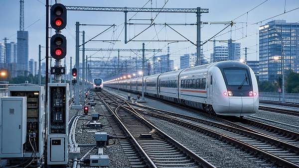 When does upgrading railway signaling systems improve line capacity?