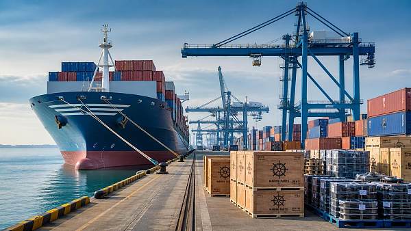 When does working with an ocean-going vessels distributor reduce supply risk?