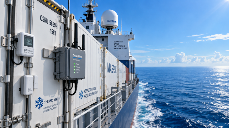 What vessel connectivity equipment is needed for reliable cargo monitoring? What vessel connectivity equipment is needed for reliable cargo monitoring?