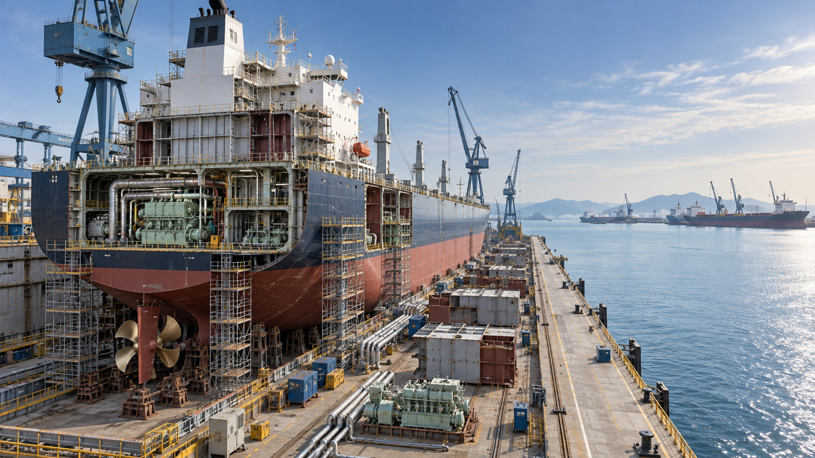 How to assess an ocean going vessel builder’s delivery risk