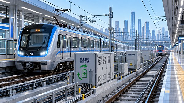 When regenerative rail transit braking delivers meaningful energy savings