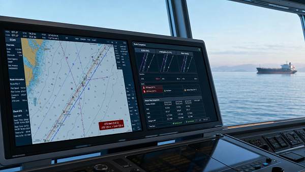 When ECDIS Protocols Cause Route Mismatch at Sea