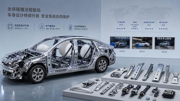 How global crash regulations are reshaping vehicle design