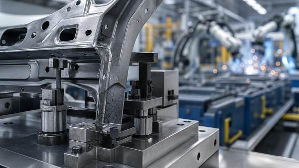 High-strength steel stamping defects that appear too late