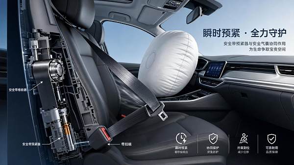 How pre-tensioning seatbelts improve real crash safety