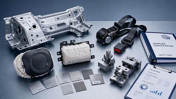 Passive Safety Components Checklist for Buyers: Materials, Testing, and Cost Factors