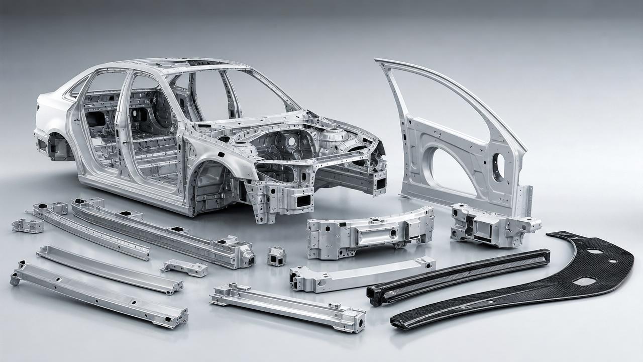 Automotive Lightweight Technology: How to Compare Steel, Aluminum, and Mixed-Material Designs