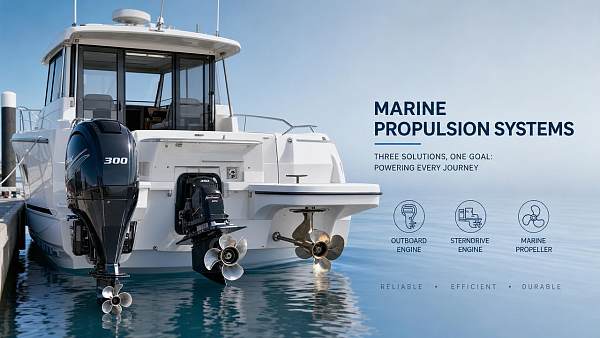 Marine Propulsion Selection Guide: Outboards, Drives, and Propellers Compared
